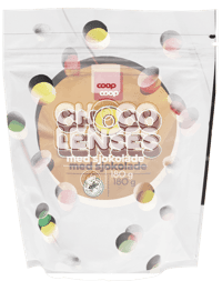 Coop Chocolate Lenses 180g