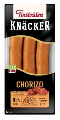 Knacker Chorizo 250g Finsbråten