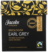 Earl Grey Tea Økologisk 15pos Jacobs Utvalgte