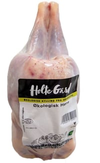 Høne hel Økologisk 850g Holte