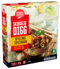 Kylling Szechuan m/Nudler 470g Fersk&Ferdig
