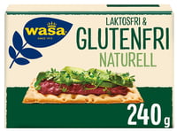 Knekkebrød Naturell Gl.Fri 240g Wasa
