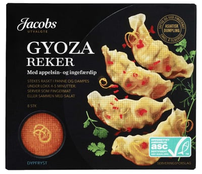 Gyoza m/Reker 8stk 200g Jacobs Utvalgte