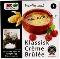 Creme Brulee 110g Ek