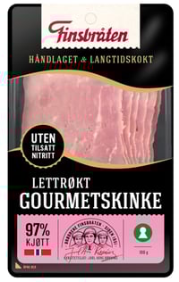 Gourmetskinke Lettrøkt 100g Finsbråten