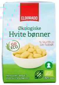 Bønner Hvite Store Økologisk 380g Go Eco Eldorado