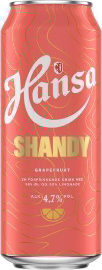 Hansa Shandy Grapefrukt 0,5l boks
