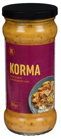 Korma Karrisaus 350 g