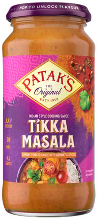 Tikka Masala Cooking Sauce 450g Patak's