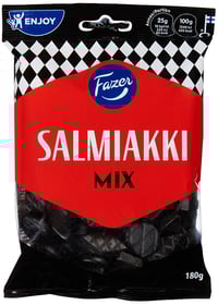 Fazer Salmiakki Mix 180g