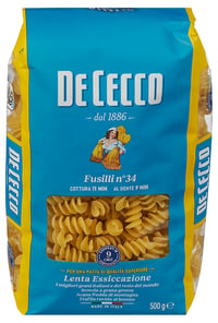 Fusilli 500g De Cecco