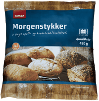 Coop Morgenstykker 450g