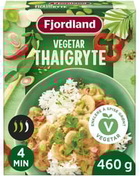Vegetar Thaigryte Med jasminris, 460 g