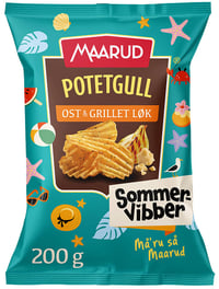 Sommervibber Chips 200g Maarud