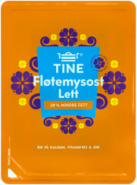 Fløtemysost Lettere skivet 130g Tine