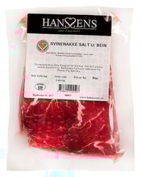Svinenakke Salt u.Ben i stk Hanssens