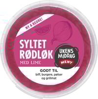Rødløk Syltet 240g Meny