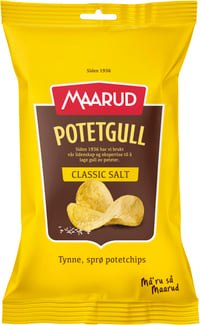 Potetgull Salt 40g Maarud