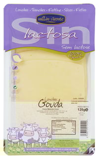 Edam Laktosefri Skivet 125g Millan Vicente