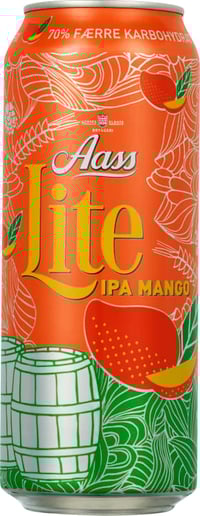 Aass Lite Mango Ipa 0,5l boks
