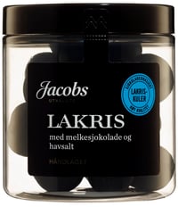 Lakriskuler m/Melkesjoko/Havsalt 150g Jacobs