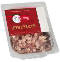 Lutefiskbacon 250gr Kuraas
