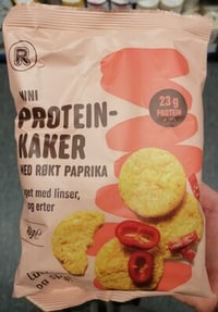 Proteinkaker med røkt paprika