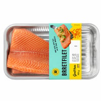 Ørretfilet med skinn