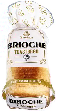 Brioche Toast 600g Bakehuset