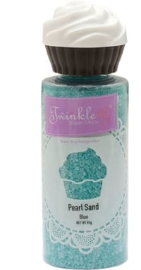 Kakestrø Sand Lys Blå 85g Twinkle