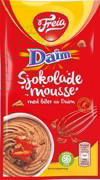 Sjokolademousse Daimbiter 100g Freia