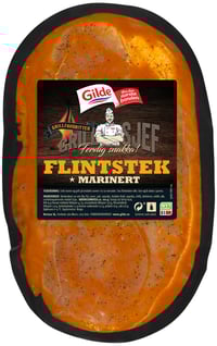 Flintstek Marinert 1kg