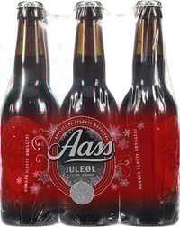 Aass Juleøl 0,33lx6 flaske