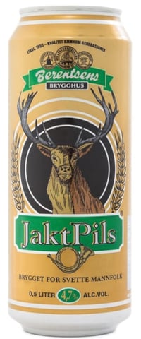 Jaktpils 0,5l boks Berentsens