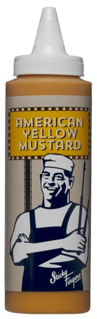 Mustard American Yellow 237g Sticky Fingers