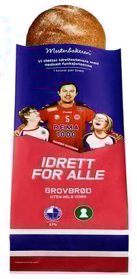 Idrett For Alle Grovbrød 740g Mesterbakeren
