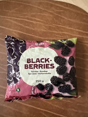 Bjørnebær – Coop – 250 gram