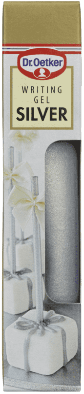 Dr. Oetker Writing Gel Silver 19g