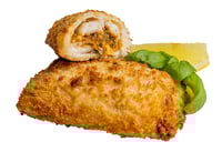 Sprøbakt Fiskerullade m/Tomat og Mozzarella, 112g, Msc