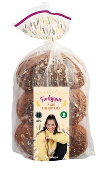 Fiberstykker Funkygine 3pk Bakehuset