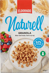 Granola Naturell 475g Eldorado