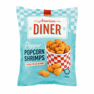 American Diner Pepper Popcorn Shrimps