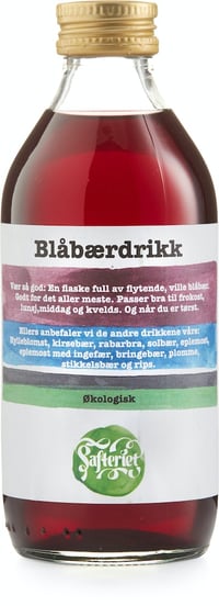 Økologisk Blåbærdrikk 0,25 l