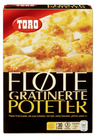 Toro Fløtegratinerte Poteter 104g