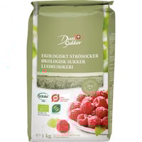 Sukker, Hvit Økol. 1kg