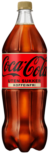 Coca-Cola Koffeinfri Uten Sukker 1,5l