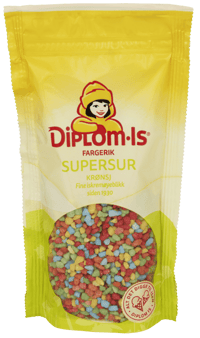 Diplom-Is Supersur Krønsj 90g