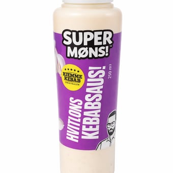 Supermønsj Hvitløks Kebabsaus