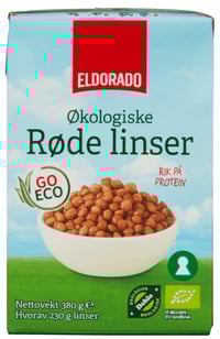 Linser Røde Økol 380g Go Eco Eldorado