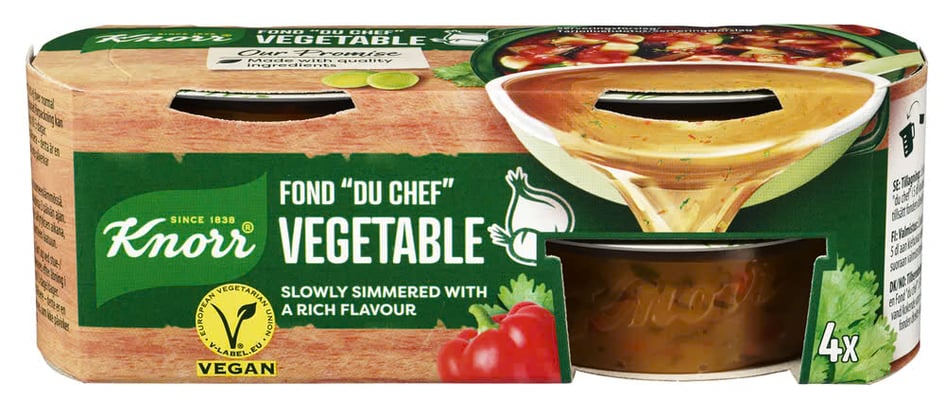 Fond Du Chef Grønnsak 4x28g Knorr